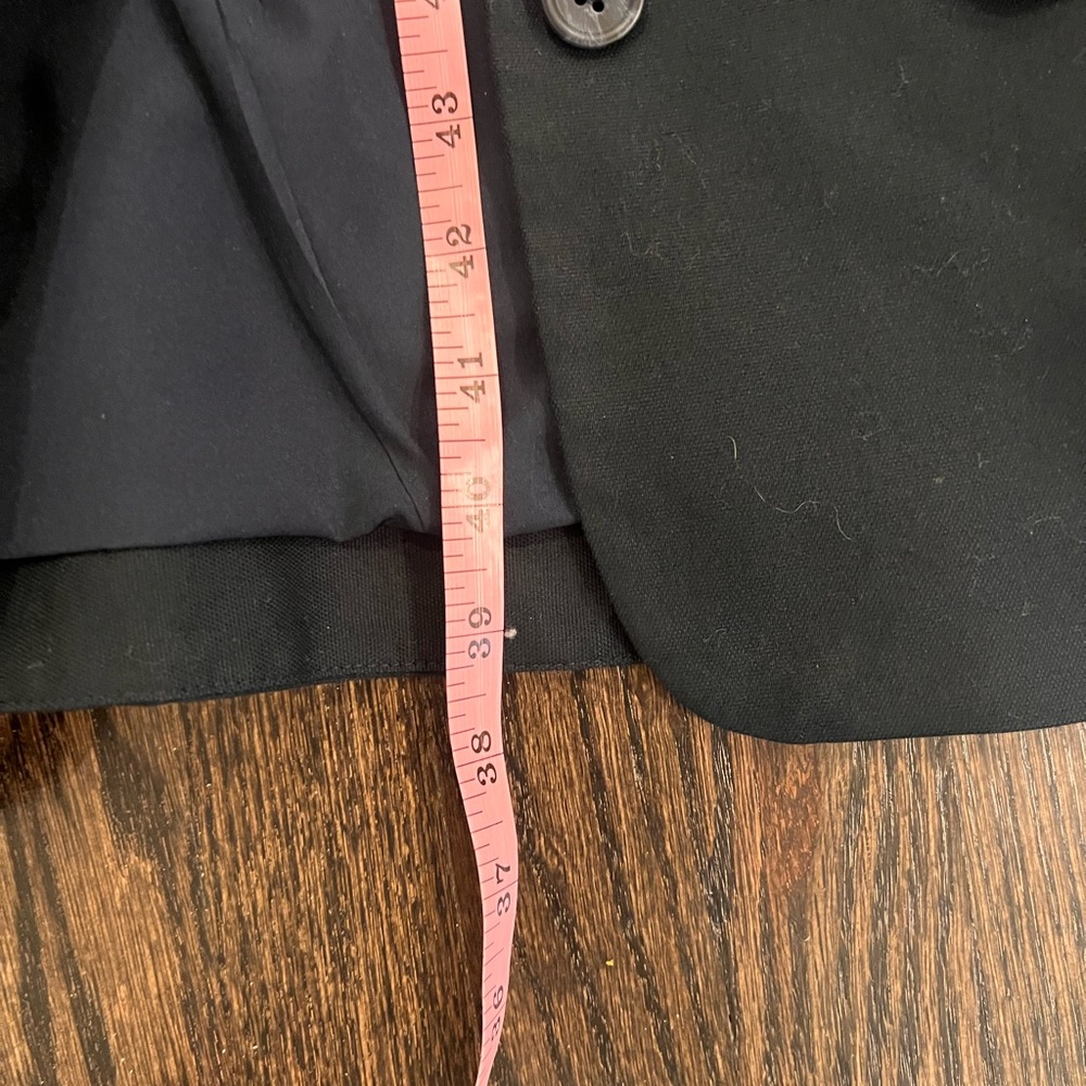 Banana Republic Factory Black Short Sleeve Blazer - Picture 6 of 11
